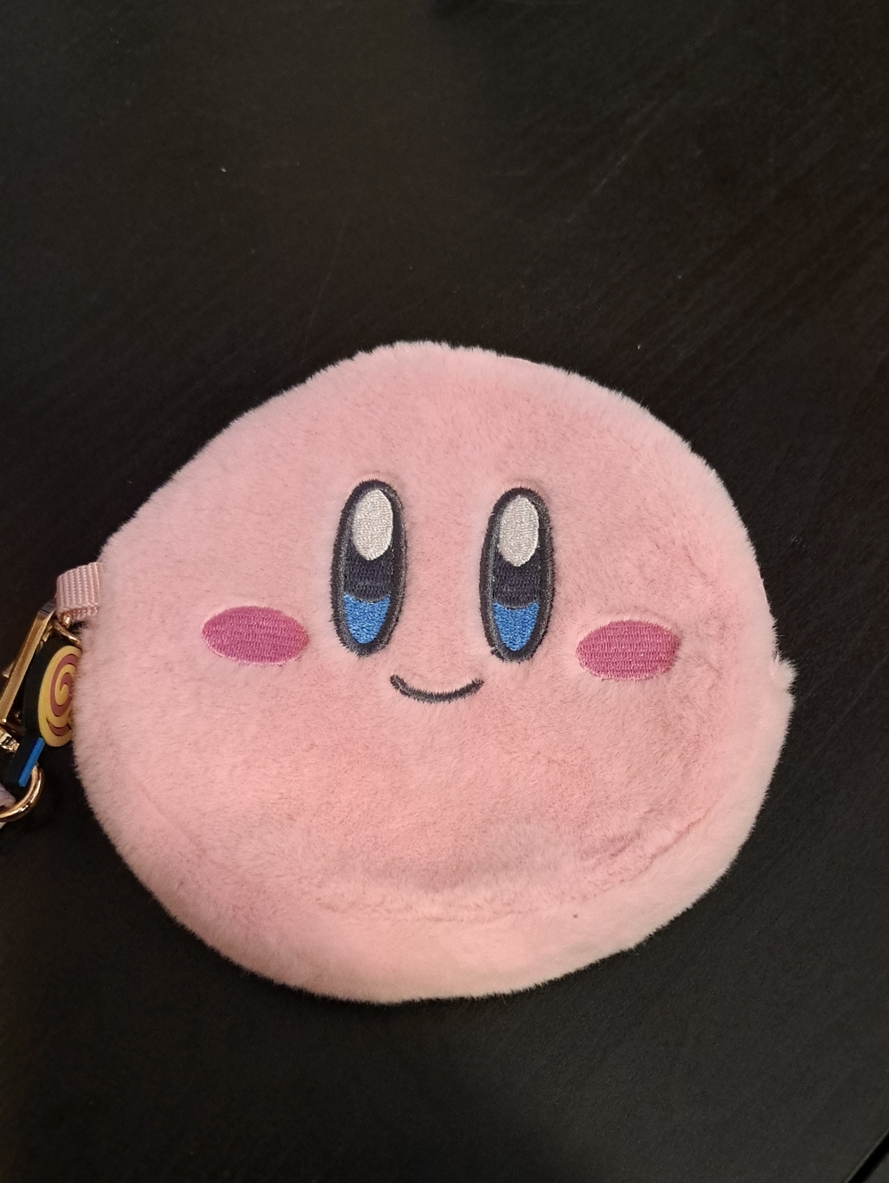 Pink Kirby Plush Coin Pouch - Kids Accessories